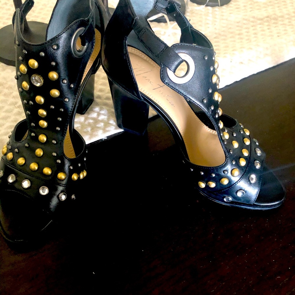 Marc Fisher studded sandals-never worn
